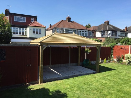3m rectangular wooden - 2.5m,