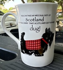 Highland China Mug Scottie Dog
