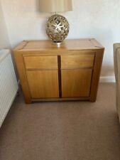 Solid Oak Side Board - 105cm wide, 50cm deep & 80cm height