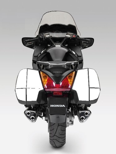 Honda st1300 piece hardbag - st1300,