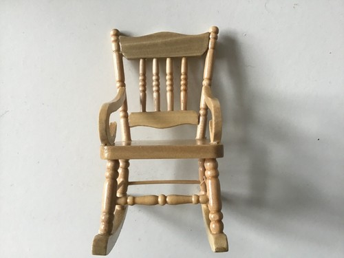 12th pine rocking chair - 1/12th,