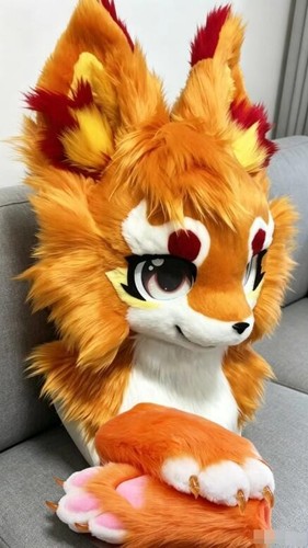 Fursuit long fur husky fox - fur,