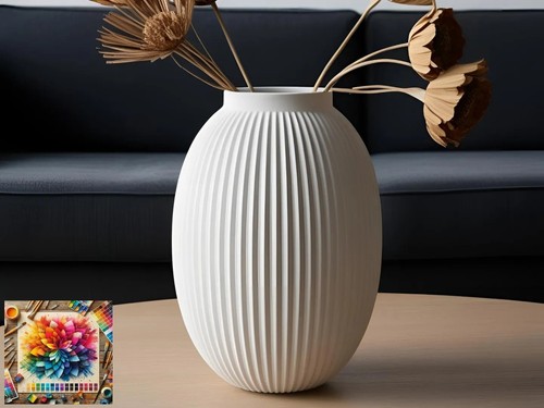 Modern ribbed bulbous - ribbed,
