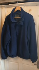 Rare Vintage Oakmont Navy Blue Fleece - Size Large