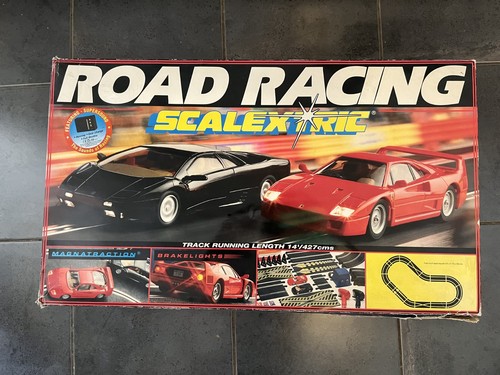 Scalextric road racing boxed - scalextric,
