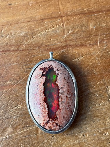 Vintage mexican cantera fire - mexican,