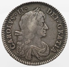Charles ii Halfcrown 1671