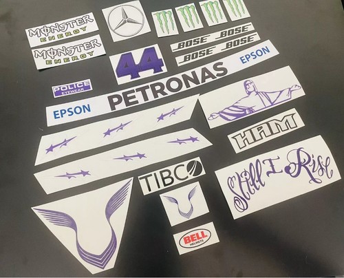 Motorsport helmet stickers 1 - stickers,