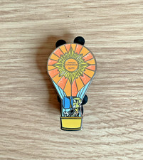 DISNEY PINOCCHIO JIMINY CRICKET HOT AIR BALLOON GLITTER MYSTERY PIN