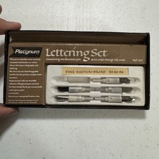 Platignum Silverline Lettering