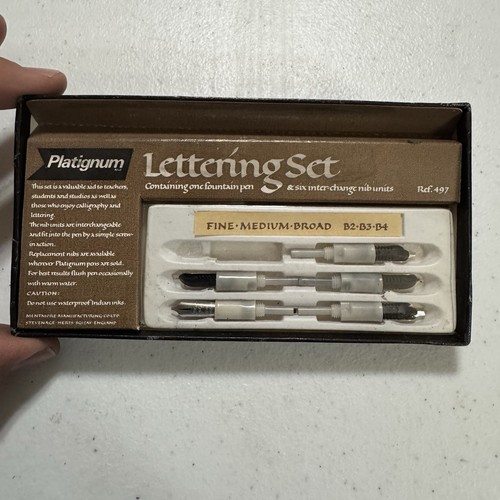 Platignum silverline lettering - silverline,