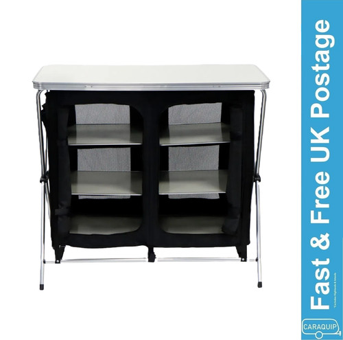 Camping larder table storage - larder,