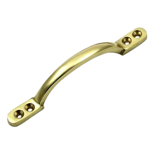 Gold sash window handle - sash, with