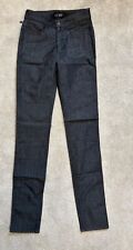 NEW ARMANI JEANS Blue Denim Ladies Stretch Skinny Jeans Waist 26 Size 8