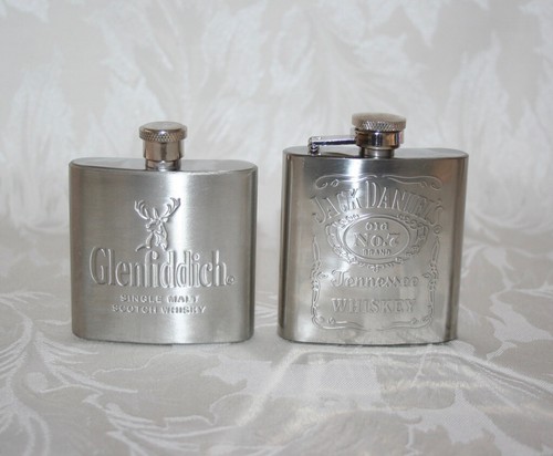 Pair stainless steel whisky - stainless,