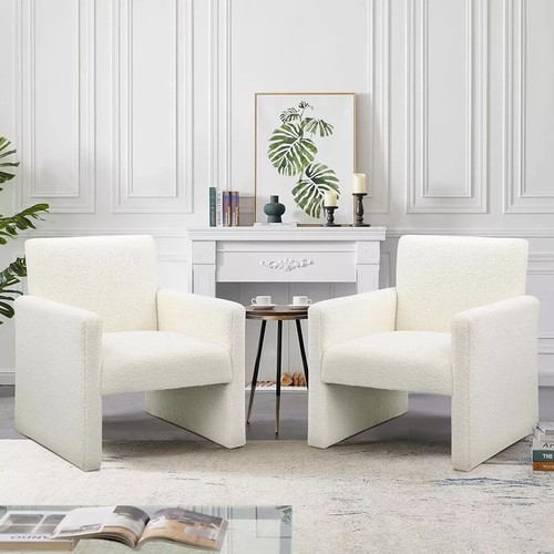 Sherpa accent chair modern tub - sherpa,