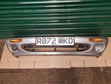 1998 Jaguar XJ8 Front Bumper Silver MDX