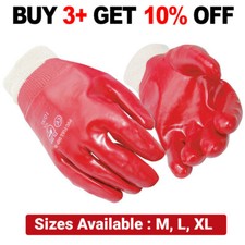 120 Pairs Fully Red PVC Coated