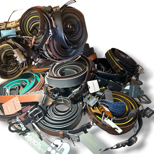 100 designer belts mixed job - belts,