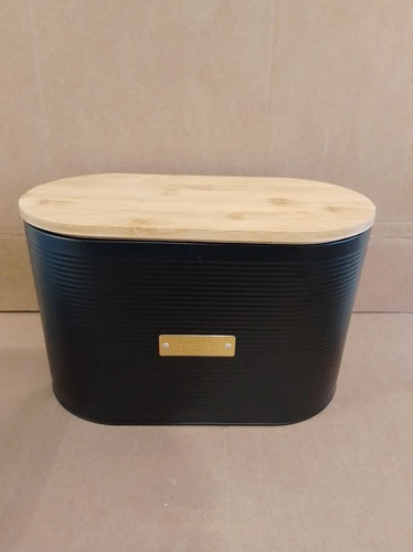 Typhoon otto black bread bin - black,