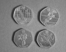 Olympic 50p coins: sailing