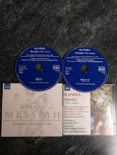 Handel - Messiah CD album Edward Higginbottom ex/ex free UK postage