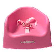 LADIDA  Pink Baby Booster Seat Feeding Dining Travel Adjustable High Chair 416