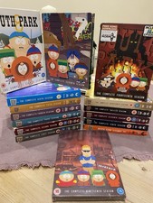 South Park DVD Box Sets Bundle Seasons 1-14 Good Condition Plus Season 19 Sealed