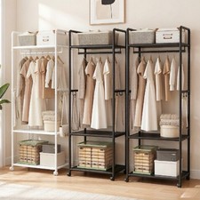 Heavy Duty Double Clothes Rail