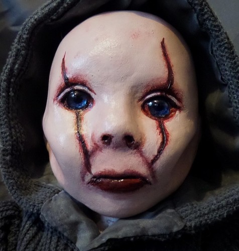 Ooak creepy horror gothic - creepy,