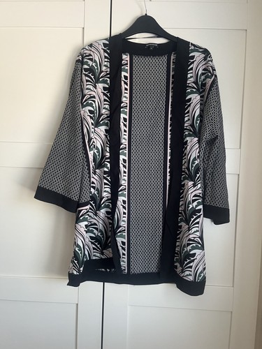 Warehouse black kimono size - -,