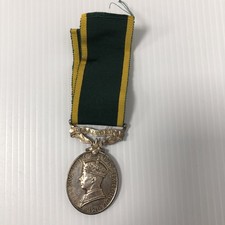 The George VI Territorial Efficiency Medal WW11