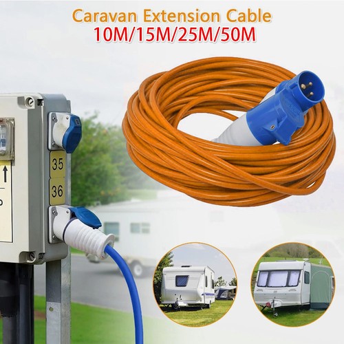 Caravan mains extension - caravan,