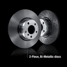 2x Brake Discs Pair Vented fits CUPRA ATECA 2.0 Front 2018 on 370mm Set Apec New