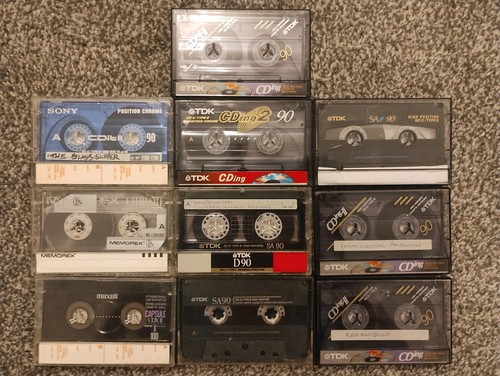 Tdk sony maxell - 90, ii