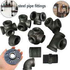 Black malleable cast - black, iron