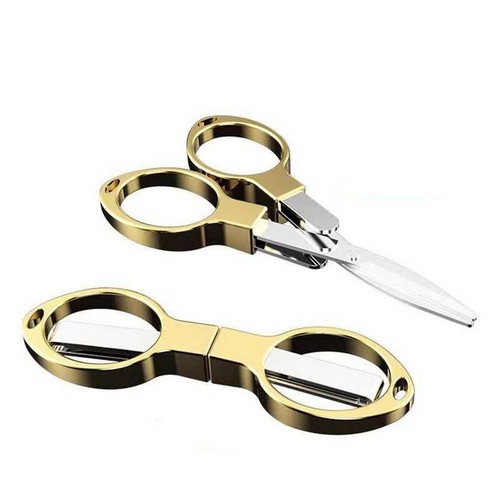 Gold folding scissors - 2,