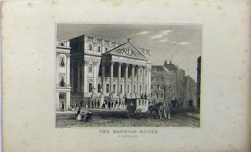 Original old antique print - original,