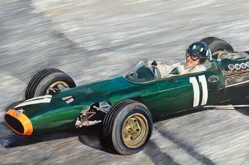 Graham hill brm - hill,