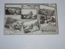 WHITBY, SIX VIEW 1920 POSTED POSTCARD