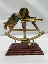 VINTAGE RARE FRANKLIN MINT 1991 DISCOVERY OF AMERICA SEXTANT 