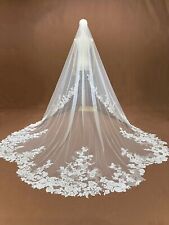 Long Lace Wedding Veil 3