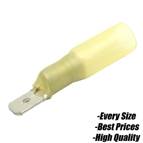 Yellow tab spade terminal - spade,