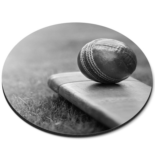 Round mouse mat cricket - round,