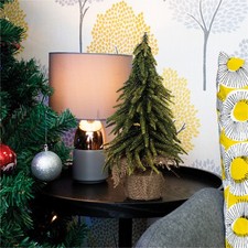 Mini christmas tree hessian - mini,