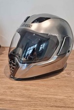 Icon Airflite Motorcycle Helmet-  Medium. With A Mirrored Visor.
