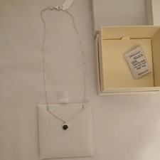 Daisy London Green Aventurine Healing Creativity Stone Neckl Sterling Silver 925