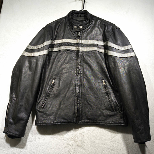 Vintage leather motorcycle - vintage,