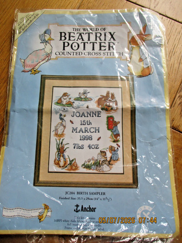 Anchor beatrix potter counted - anchor,