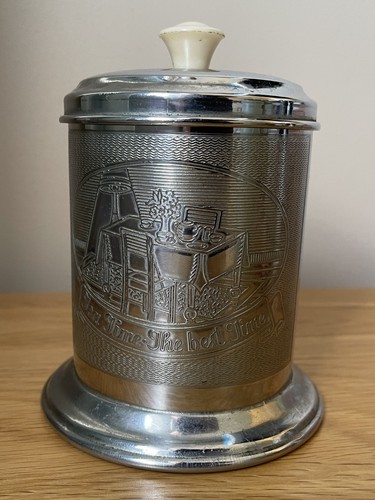 Vintage chrome plated tea - plated,